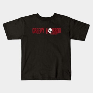 Creepy Horror Company Kids T-Shirt